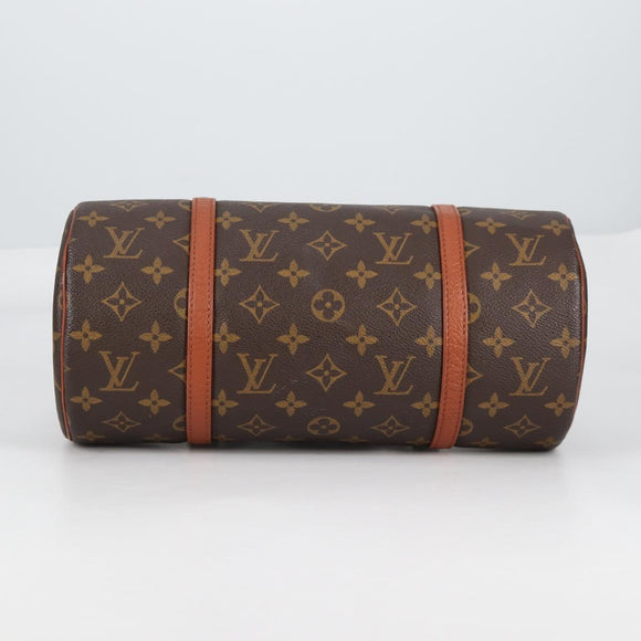 LOUIS VUITTON Monogram Papillon 30 Hand Bag M51385 LV Auth BA5399V