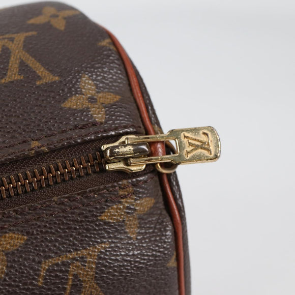 LOUIS VUITTON Monogram Papillon 30 Hand Bag M51385 LV Auth BA5399V