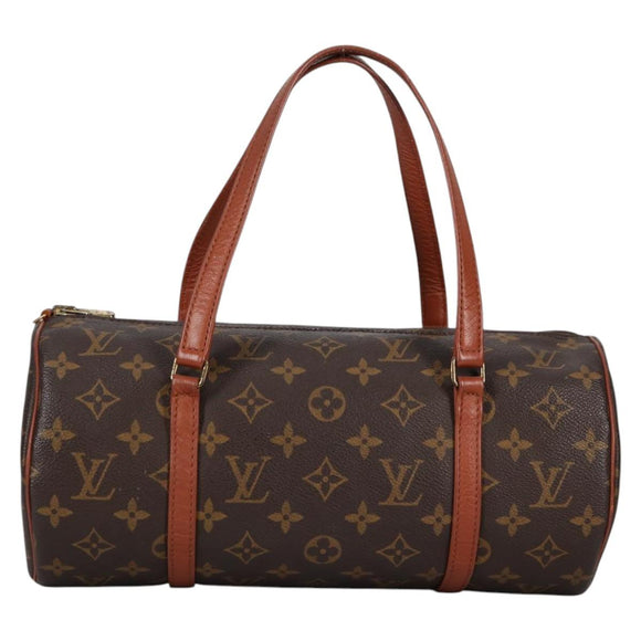 LOUIS VUITTON Monogram Papillon 30 Hand Bag M51385 LV Auth BA5399V