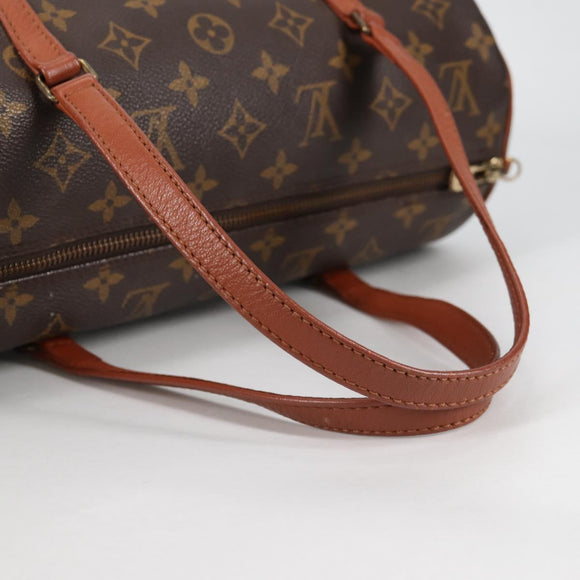 LOUIS VUITTON Monogram Papillon 30 Hand Bag M51385 LV Auth BA5399V