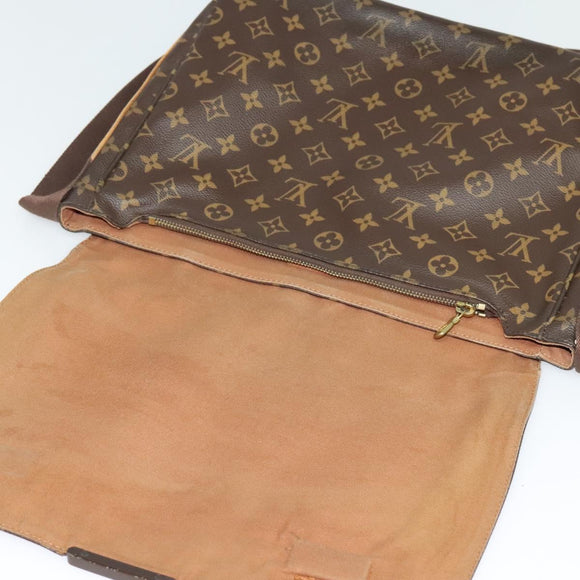 LOUIS VUITTON Monogram Messenger MM Bobourg Shoulder Bag M97038 LV Auth BA5401