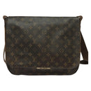 LOUIS VUITTON Monogram Messenger MM Bobourg Shoulder Bag M97038 LV Auth BA5401-13