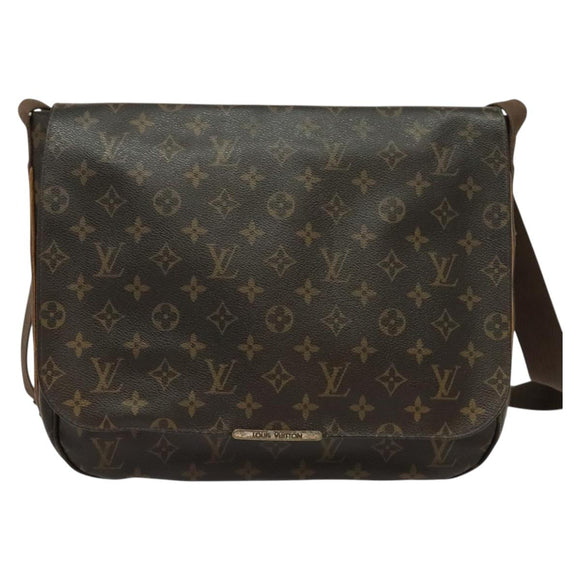 LOUIS VUITTON Monogram Messenger MM Bobourg Shoulder Bag M97038 LV Auth BA5401