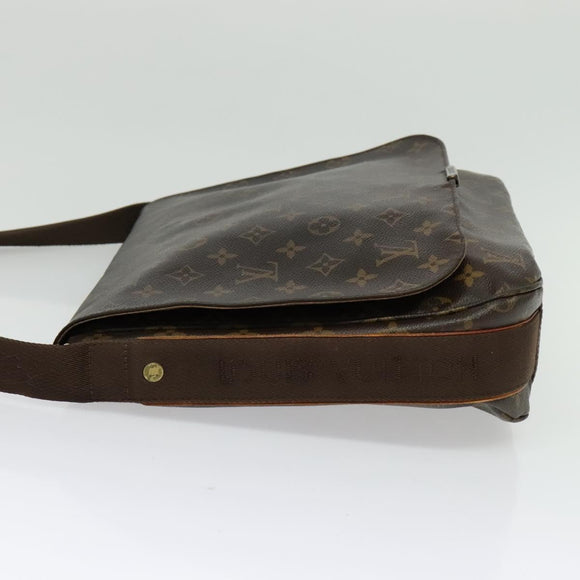 LOUIS VUITTON Monogram Messenger MM Bobourg Shoulder Bag M97038 LV Auth BA5401