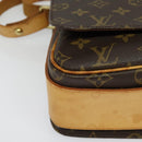 LOUIS VUITTON Monogram Cartouchiere GM Shoulder Bag M51252 LV Auth BA5403-15