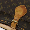 LOUIS VUITTON Monogram Cartouchiere GM Shoulder Bag M51252 LV Auth BA5403-9