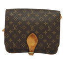 LOUIS VUITTON Monogram Cartouchiere GM Shoulder Bag M51252 LV Auth BA5403-13