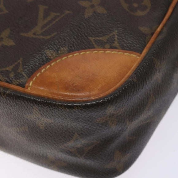 LOUIS VUITTON Monogram Compiegne 28 Clutch Bag M51845 LV Auth BA5404