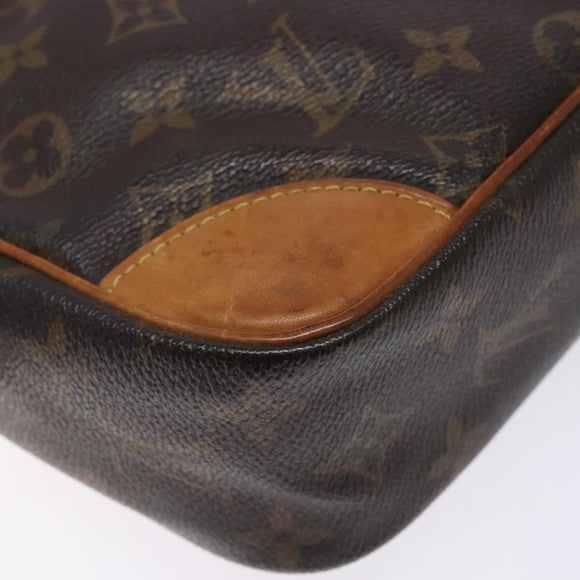 LOUIS VUITTON Monogram Compiegne 28 Clutch Bag M51845 LV Auth BA5404