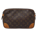 LOUIS VUITTON Monogram Compiegne 28 Clutch Bag M51845 LV Auth BA5404-2