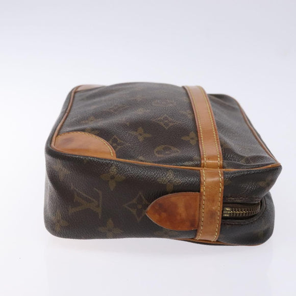 LOUIS VUITTON Monogram Compiegne 28 Clutch Bag M51845 LV Auth BA5404