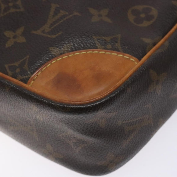 LOUIS VUITTON Monogram Compiegne 28 Clutch Bag M51845 LV Auth BA5404