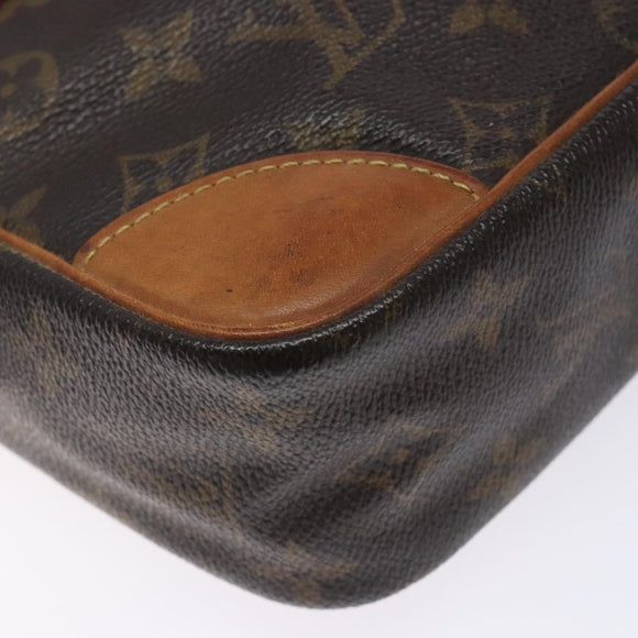 LOUIS VUITTON Monogram Compiegne 28 Clutch Bag M51845 LV Auth BA5404