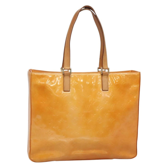 LOUIS VUITTON Monogram Vernis Columbus Bag Marshmallow Pink M91032 Auth BA5406