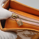 LOUIS VUITTON Monogram Vernis Columbus Bag Marshmallow Pink M91032 Auth BA5406-14