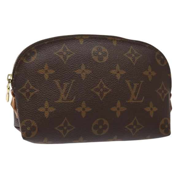 LOUIS VUITTON Monogram Pochette Cosmetic PM Pouch M43998 LV Auth BA5411