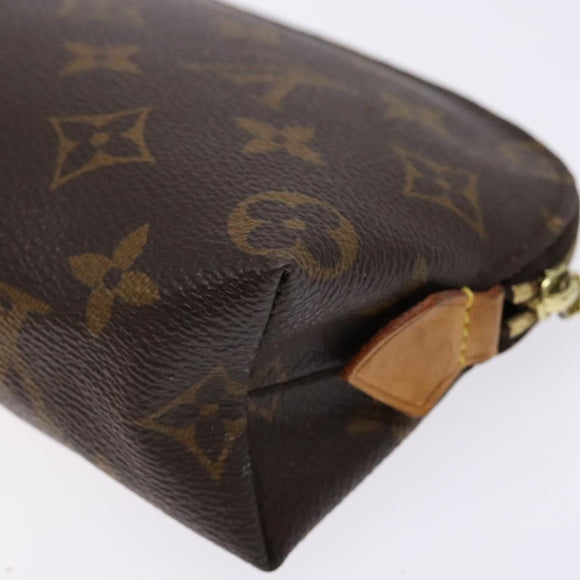 LOUIS VUITTON Monogram Pochette Cosmetic PM Pouch M43998 LV Auth BA5411