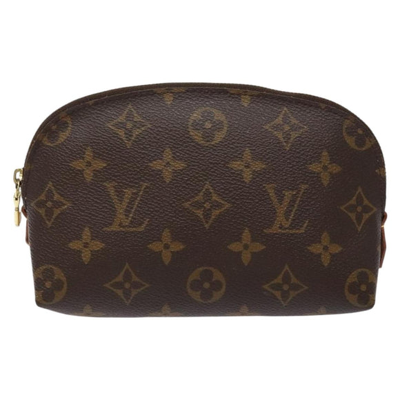 LOUIS VUITTON Monogram Pochette Cosmetic PM Pouch M43998 LV Auth BA5411