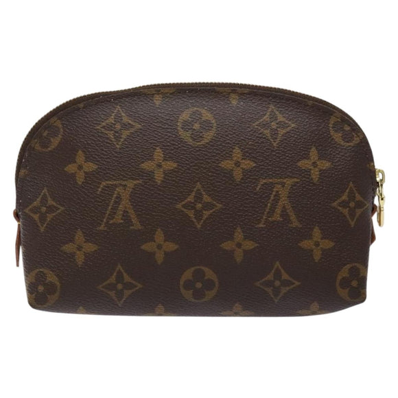 LOUIS VUITTON Monogram Pochette Cosmetic PM Pouch M43998 LV Auth BA5411