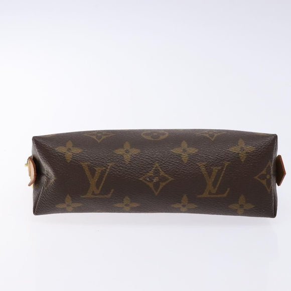 LOUIS VUITTON Monogram Pochette Cosmetic PM Pouch M43998 LV Auth BA5411