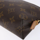 LOUIS VUITTON Monogram Pochette Cosmetic PM Pouch M43998 LV Auth BA5411-7