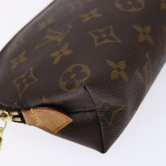 LOUIS VUITTON Monogram Pochette Cosmetic PM Pouch M43998 LV Auth BA5411