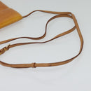 LOUIS VUITTON Monogram Vernis Kenmare Pouch Yellow M91060 LV Auth BA5414-7