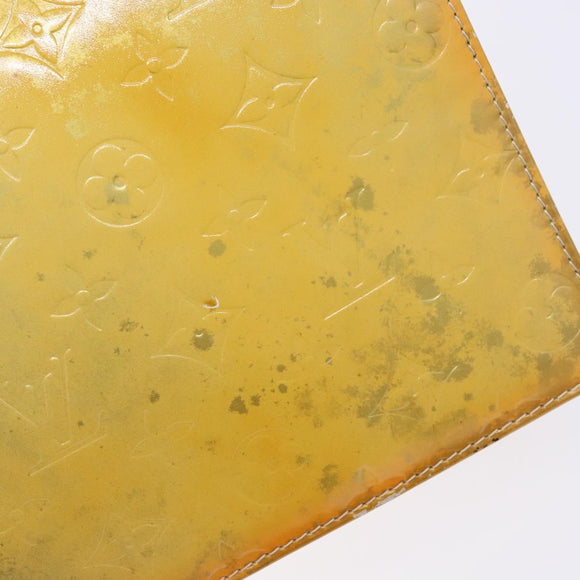 LOUIS VUITTON Monogram Vernis Spring Street Hand Bag Gris M91029 LV Auth BA5415