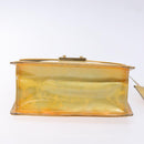 LOUIS VUITTON Monogram Vernis Spring Street Hand Bag Gris M91029 LV Auth BA5415-9