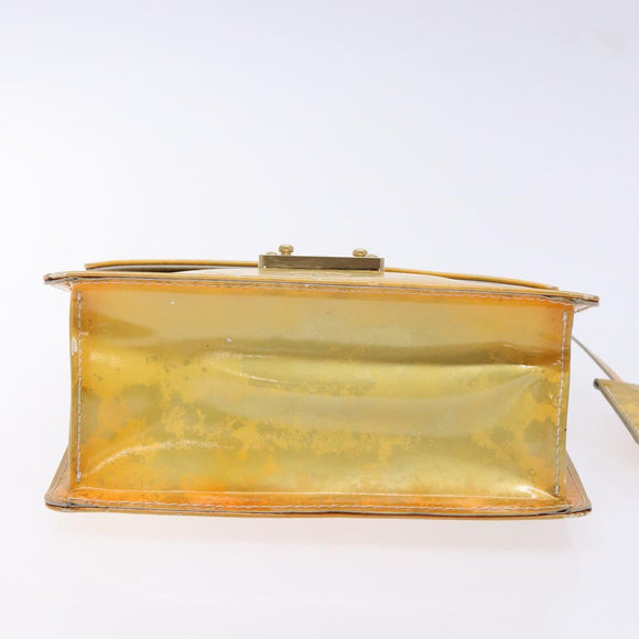 LOUIS VUITTON Monogram Vernis Spring Street Hand Bag Gris M91029 LV Auth BA5415