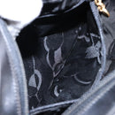 Salvatore Ferragamo Vala Shoulder Bag Leather Black Gold Auth BA5416-20