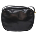 Salvatore Ferragamo Vala Shoulder Bag Leather Black Gold Auth BA5416-3