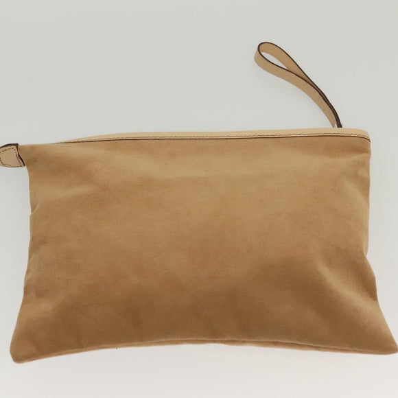 Salvatore Ferragamo Tote Bag Vinyl Brown Auth BA5417