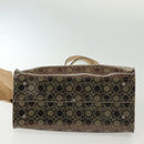 Salvatore Ferragamo Tote Bag Vinyl Brown Auth BA5417-5