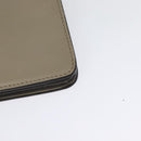 Chloe Fay Shoulder Bag Suede Leather Beige Gold Auth BA5423-16