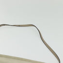 Chloe Fay Shoulder Bag Suede Leather Beige Gold Auth BA5423-8