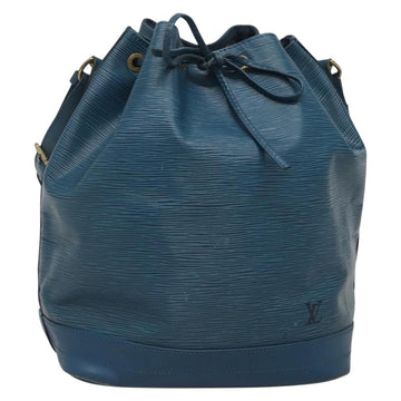 LOUIS VUITTON Epi Noe Shoulder Bag Toledo Blue M44005 LV Auth BA5424