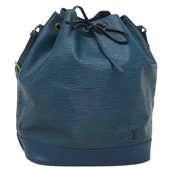 LOUIS VUITTON Epi Noe Shoulder Bag Toledo Blue M44005 LV Auth BA5424