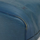 LOUIS VUITTON Epi Noe Shoulder Bag Toledo Blue M44005 LV Auth BA5424-9