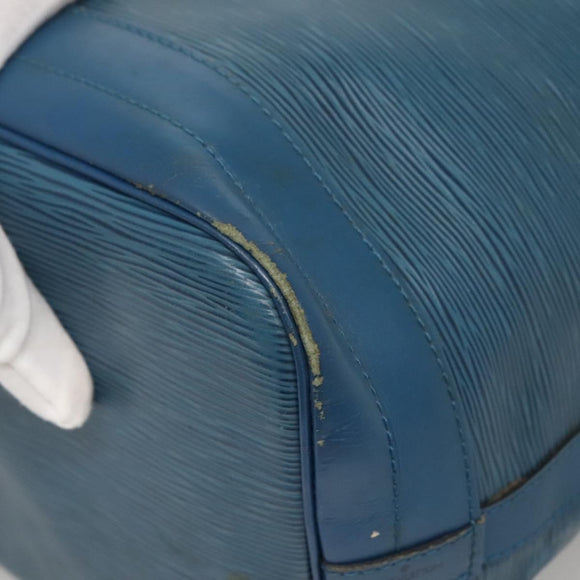 LOUIS VUITTON Epi Noe Shoulder Bag Toledo Blue M44005 LV Auth BA5424