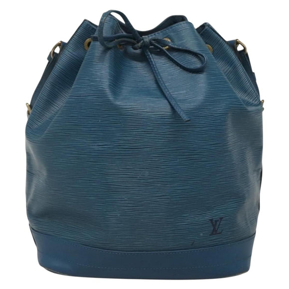 LOUIS VUITTON Epi Noe Shoulder Bag Toledo Blue M44005 LV Auth BA5424