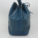 LOUIS VUITTON Epi Noe Shoulder Bag Toledo Blue M44005 LV Auth BA5424-3