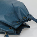 LOUIS VUITTON Epi Noe Shoulder Bag Toledo Blue M44005 LV Auth BA5424-6