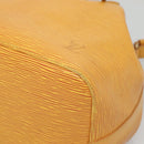 LOUIS VUITTON Epi Petit Noe Shoulder Bag Yellow M44109 LV Auth BA5425-8