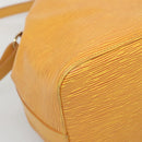 LOUIS VUITTON Epi Petit Noe Shoulder Bag Yellow M44109 LV Auth BA5425-17