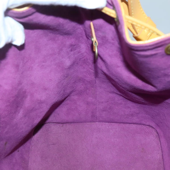 LOUIS VUITTON Epi Petit Noe Shoulder Bag Yellow M44109 LV Auth BA5425