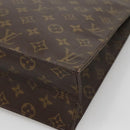 LOUIS VUITTON Monogram Sac Plat Hand Bag M51140 LV Auth BA5428-15