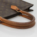 LOUIS VUITTON Monogram Sac Plat Hand Bag M51140 LV Auth BA5428-7