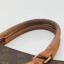 LOUIS VUITTON Monogram Sac Plat Hand Bag M51140 LV Auth BA5428-8