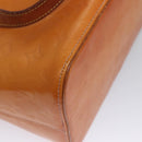 LOUIS VUITTON Monogram Vernis Houston Bag Marshmallow Pink M91302 LV Auth BA543-16